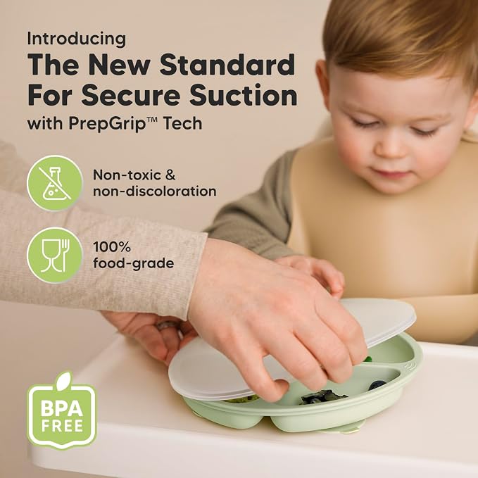 KeaBabies Suction Plates with Lids - Image 2