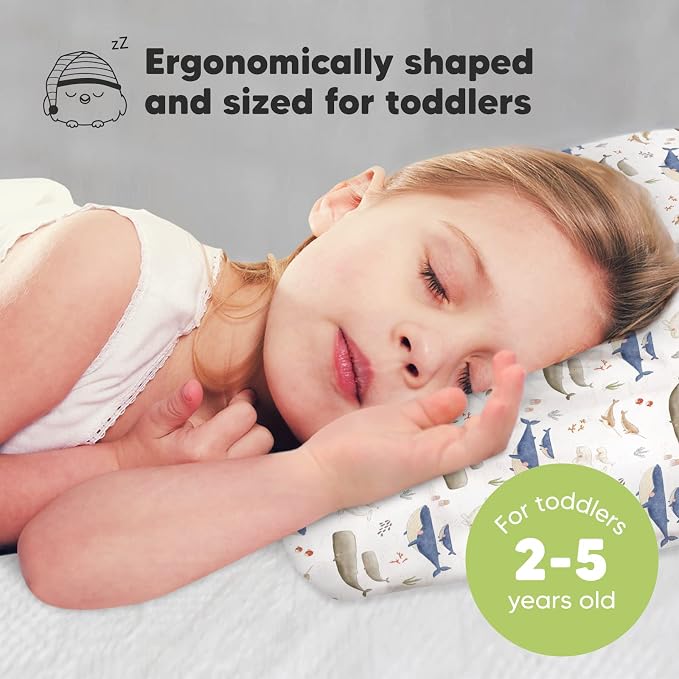 Toddler Pillow with Pillowcase - Image 2