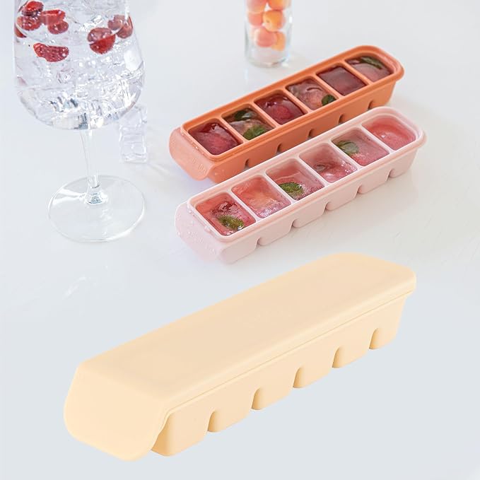 Silicone Freezer Trays with Lid, 2ea 1oz 6 Section-Leak Proof Silicone Freezer - Image 7