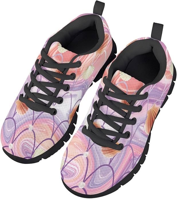 MARSVOVO First Shoes for Walking Boy Girl Athletic Lightweight Flexible Lace-up - Image 3