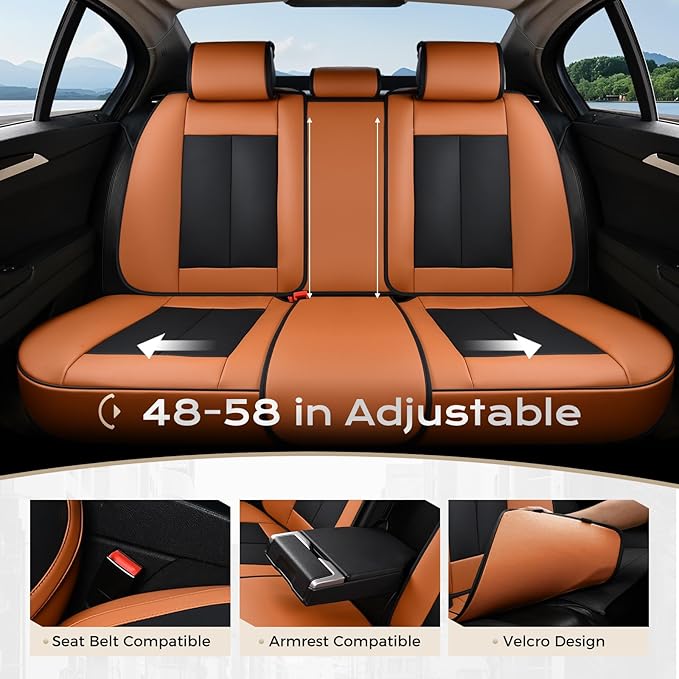 Coverado Car Seat Covers Full Set, Seat Covers - Image 3