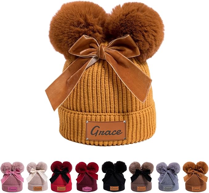 Personalized Toddler Beanie Hat by Duckbe