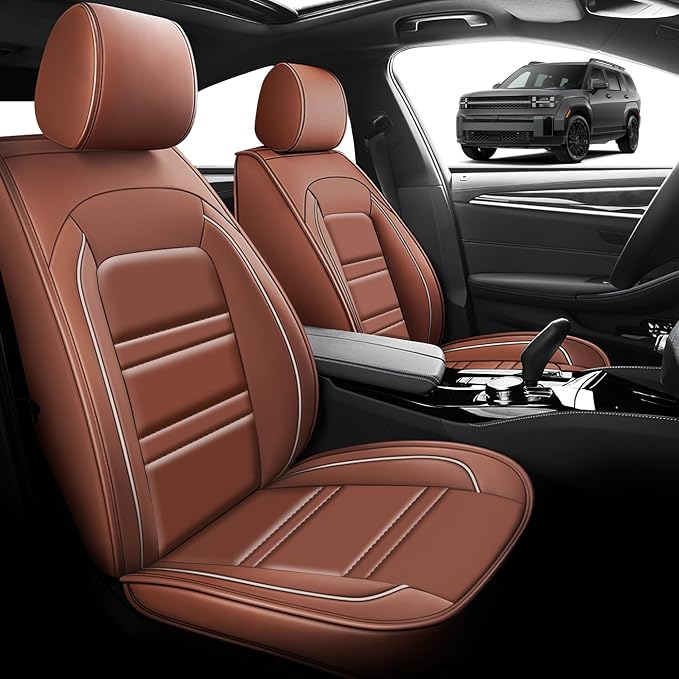 Seat Cover for Hyundai Car Santa fe 2001-2025 | Car Seat Covers Front Seats - Image 2