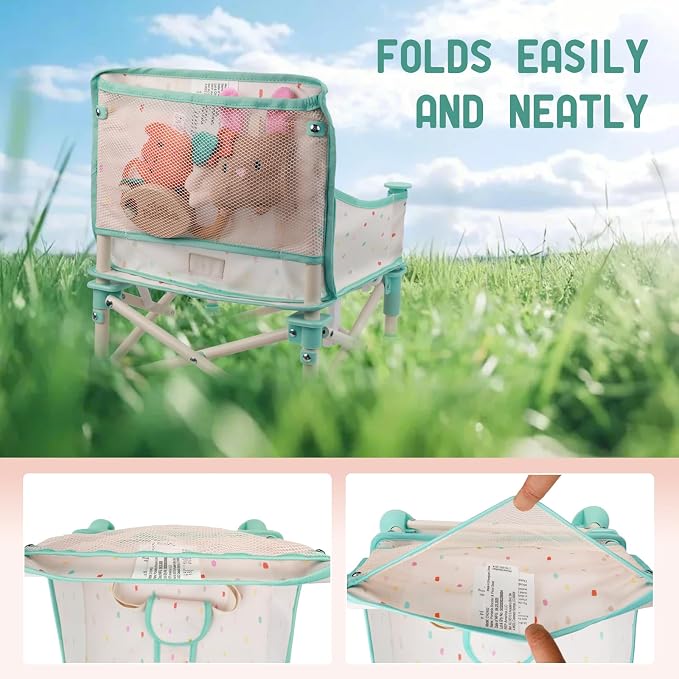 Tiny Marvels Portable 3-in-1 Baby Chair, Cozy Booster Seat, Baby Seat - Image 6