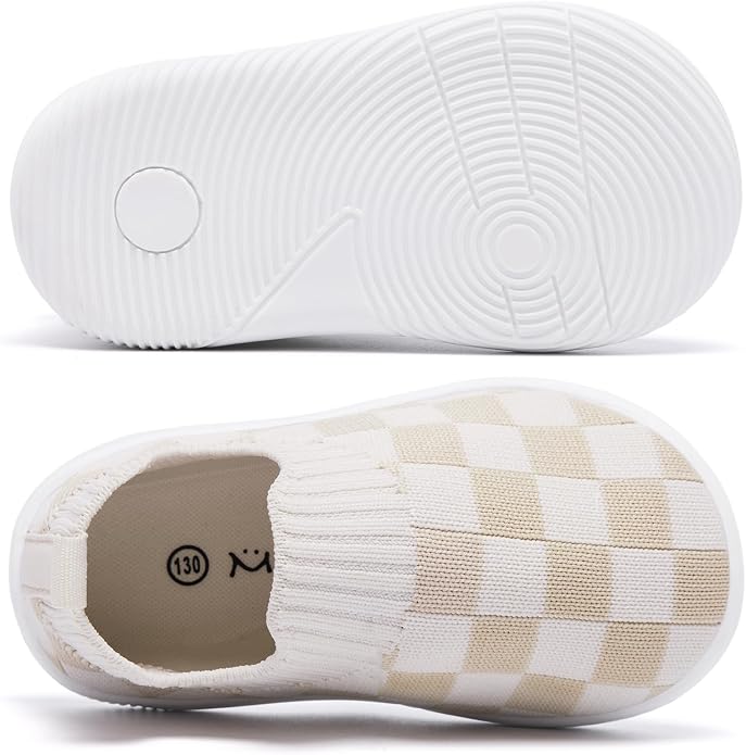 MORENDL Baby Toddler Walking Socks Non-Slip Breathable Unisex Casual Sneakers - Image 4