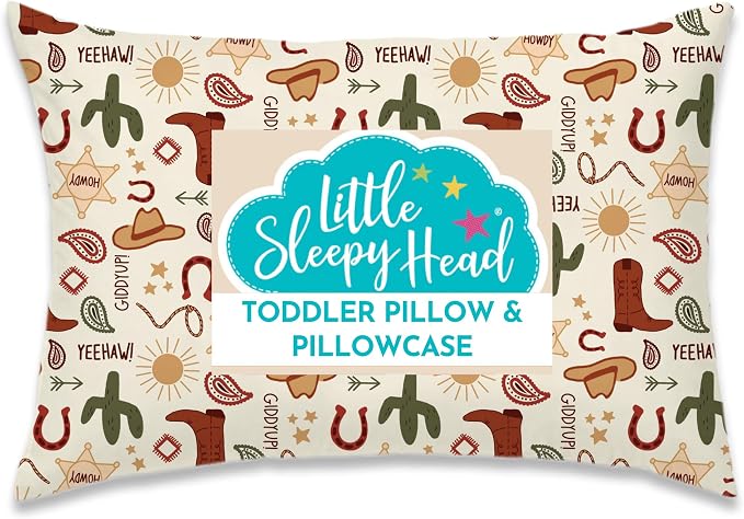 Little Sleepy Head Toddler Pillow by LittleSleepyHead