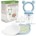 JEXFUN Silicone Baby Fruit Food Feeder Pacifier & Breastmilk Popsicle Freezer by JEXFUN