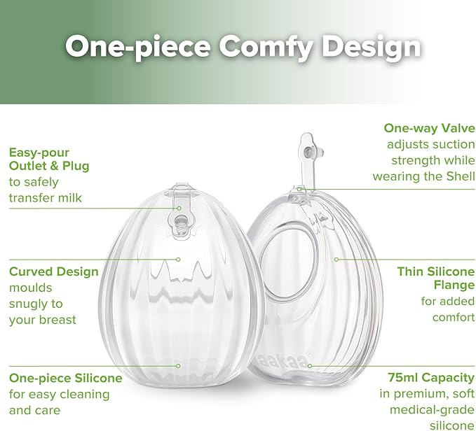 haakaa Wearable Silicone Breast Pump - Image 6
