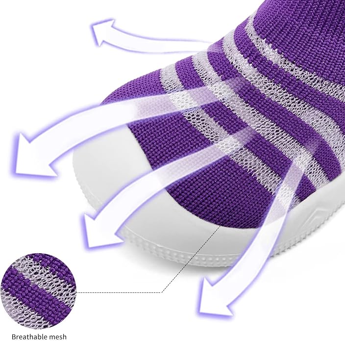 Eashi Baby Boy Girl Non-Skid Indoor Infant Walking Shoes Breathable Warm - Image 4