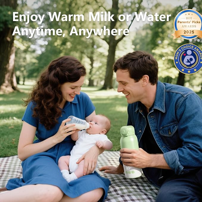 Portable Bottle Warmer, Large 12oz Capacity - Image 2