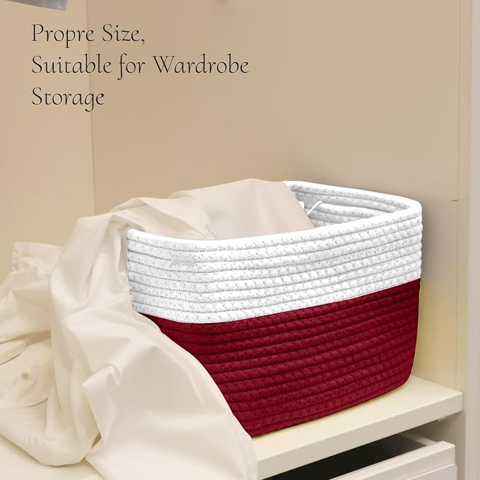 Hopegiver 3 Pack Storage Baskets - Image 4