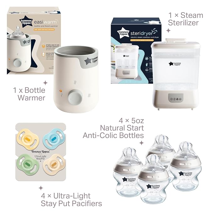 Tommee Tippee Ultimate Feeding Kit, Steridryer Electric Steam Sterilizer and - Image 2