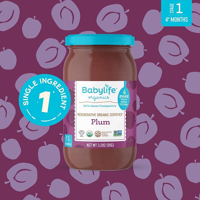 Babylife Organics Stage 1 – Heavy Metal Safe, Organic Baby Food - Image 3