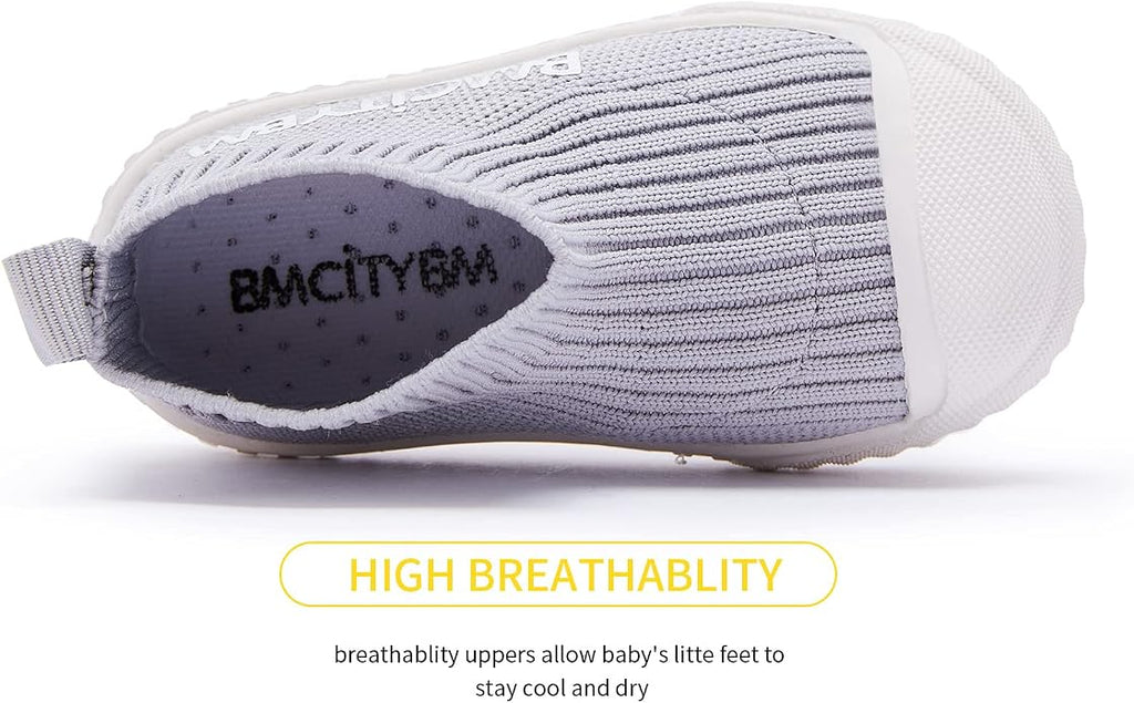 BMCiTYBM Baby Sneakers Girls Boys Lightweight Breathable Mesh First Walkers - Image 3