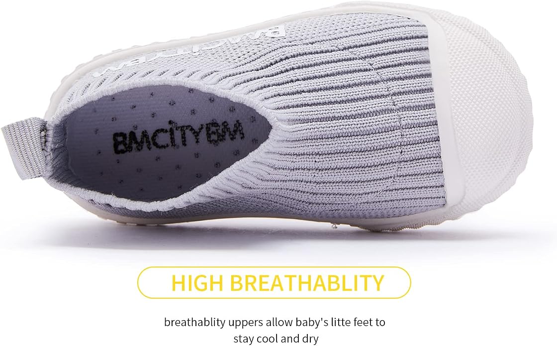 BMCiTYBM Baby Sneakers Girls Boys Lightweight Breathable Mesh First Walkers - Image 3