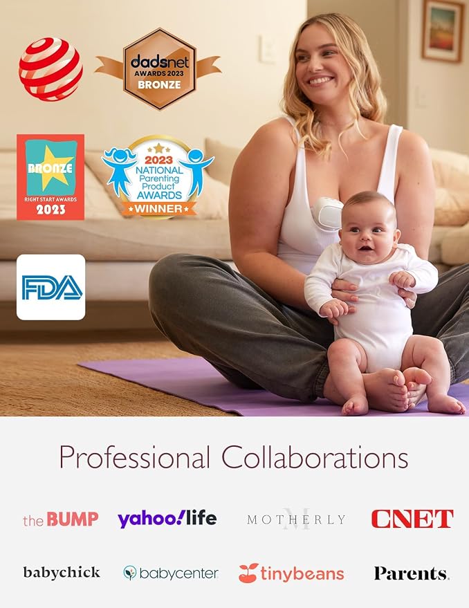 Momcozy S9 Pro Upgraded Wearable Breast Pump, Hands-Free Design - Image 7