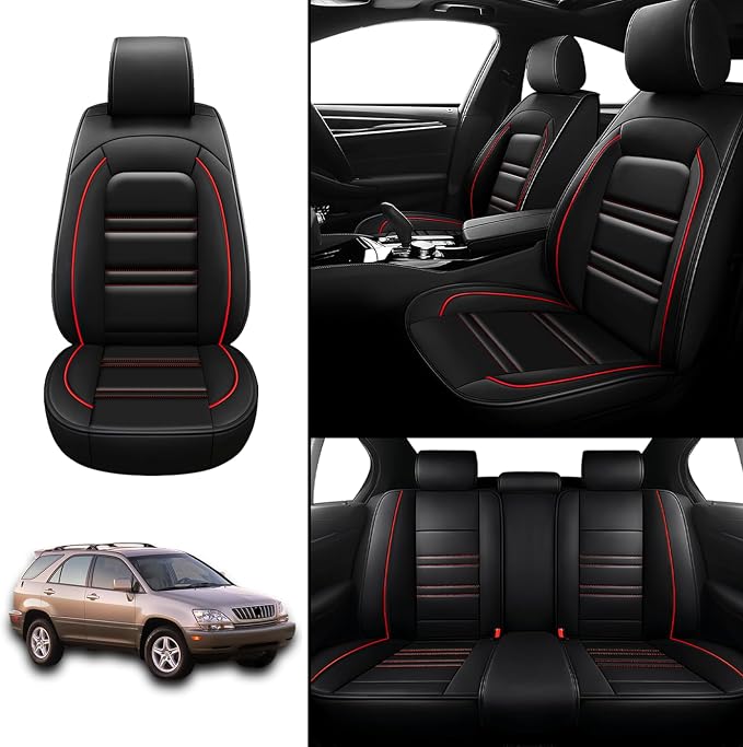 Seat Covers for Lexus Car rx300 1999-2003 | 5-Seats Leather Seat Covers - Image 2