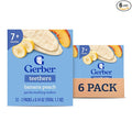 Gerber Teethers, Banana Peach Gentle Teething Wafers, Baby Teething Snacks by Gerber