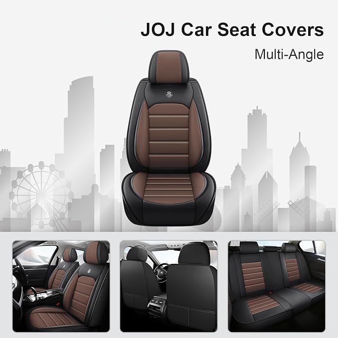 JOJ Fit for Toyota Highlander 2001-2022 Seat Covers, 7 Seat Car Seat Cover - Image 5