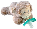RaZbaby JollyPop Pacifier, Holder w/Detachable Baby Pacifier, Stuffed Animal by RaZbaby