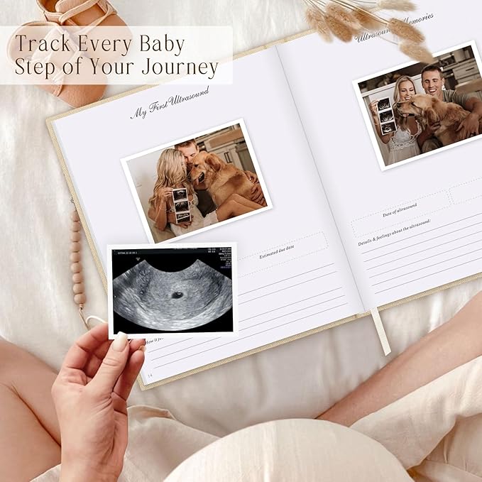 Lanpn My Pregnancy Journal Memory Book - Image 4