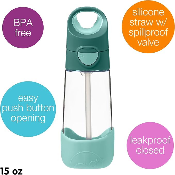 b.box Kids Water Bottle – Tritan Toddler Drink Bottle - Image 6