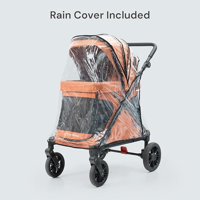 Familidoo Q1 Multi-Use Kids Wagon Stroller – Foldable, Lightweight & All-Terrain - Image 3