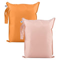 Tiny Twinkle Wet Dry Bag – 2 Pack Reusable Waterproof & Mess Proof Wet Bags by TinyTwinkle
