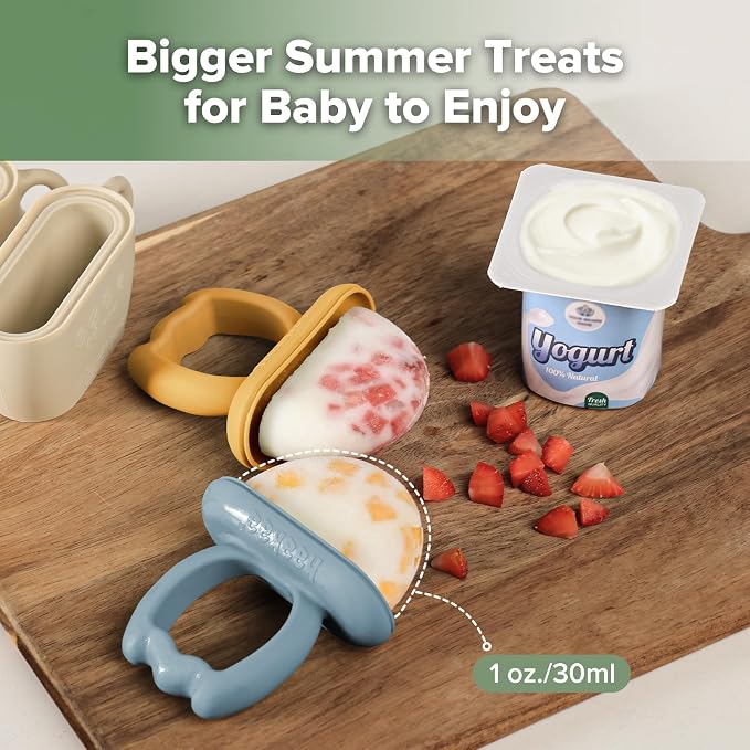 Haakaa Chilly Monster Breastmilk Popsicle Molds, Silicone Popsicle Molds - Image 6