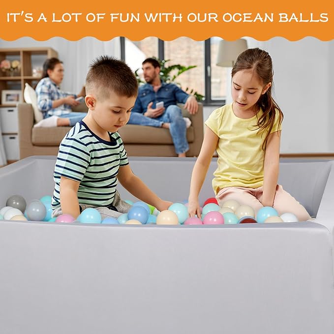 Foam Ball Pit - 42"x 30"x 13.8" Ball Pits - Image 6