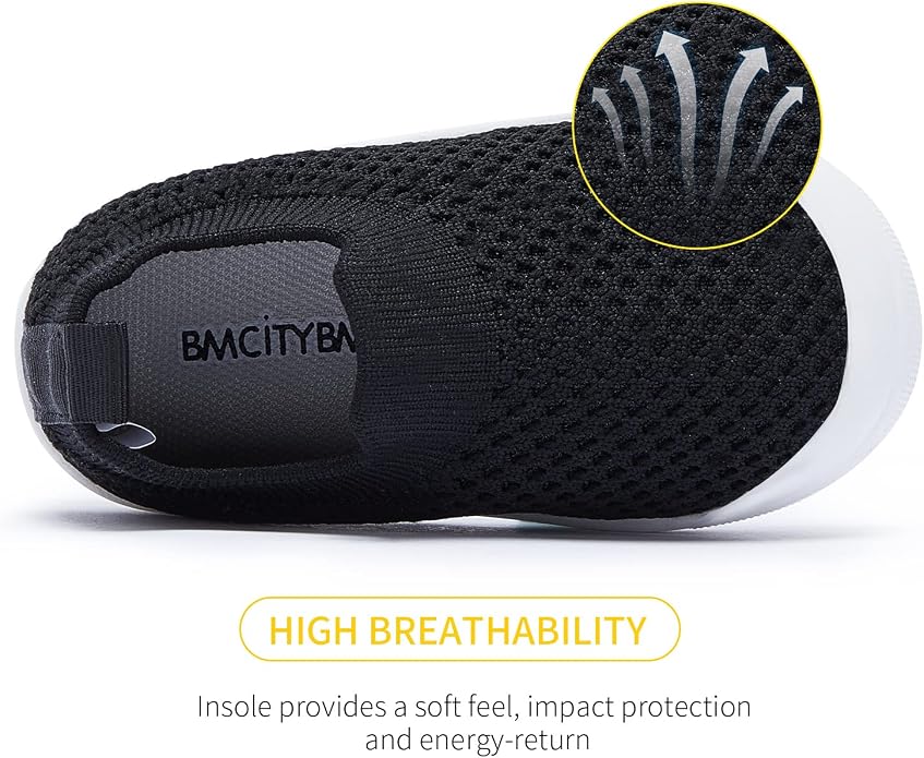 BMCiTYBM Baby Sneakers Girls Boys Lightweight Breathable Mesh First Walkers - Image 5