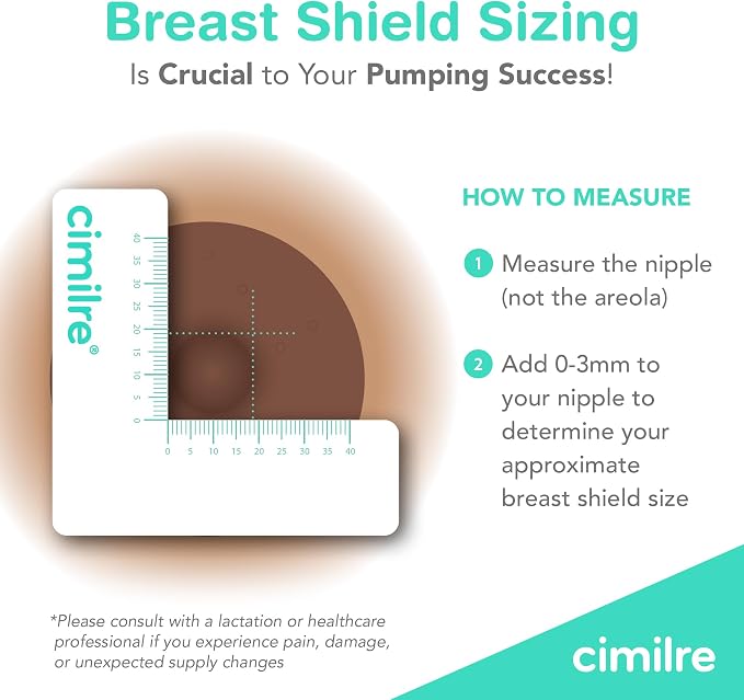 Cimilre 21MM Breast Shields, Spare & Replacement Breast Shields - Image 2
