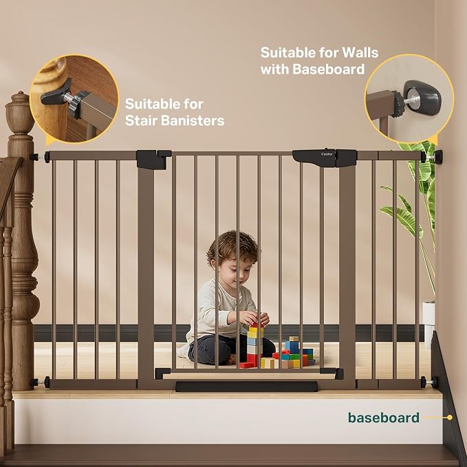 Cumbor 29.7"–51.5" Extra Wide Baby Gate - Image 5