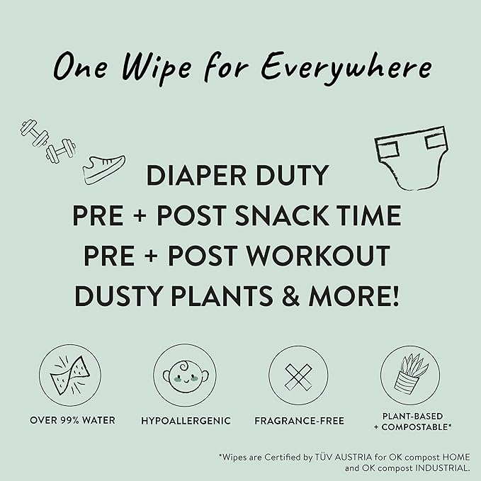 The Honest Company Clean Conscious Multi-Use Wipes | Hypoallergenic + Unscented - Image 4