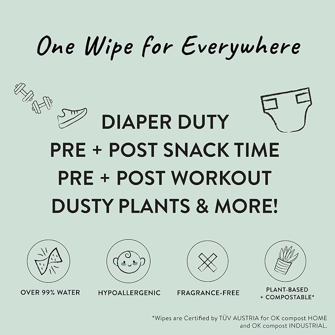 The Honest Company Clean Conscious Multi-Use Wipes, Unscented Hypoallergenic - Image 3