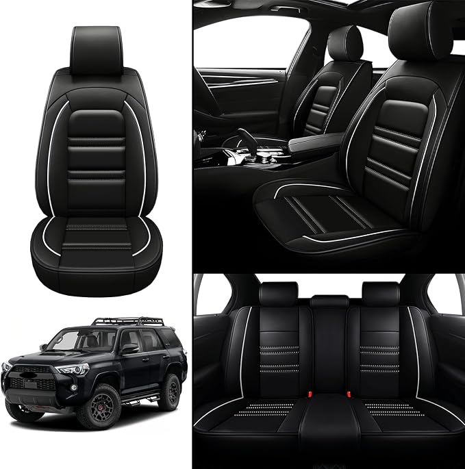 Seat Covers for Toyota 4runner 1991-2025 | 5-Seats Leather Seat Covers - Image 2
