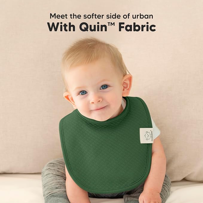 8-Pack Organic Baby Bibs for Girls, Boys - Image 2