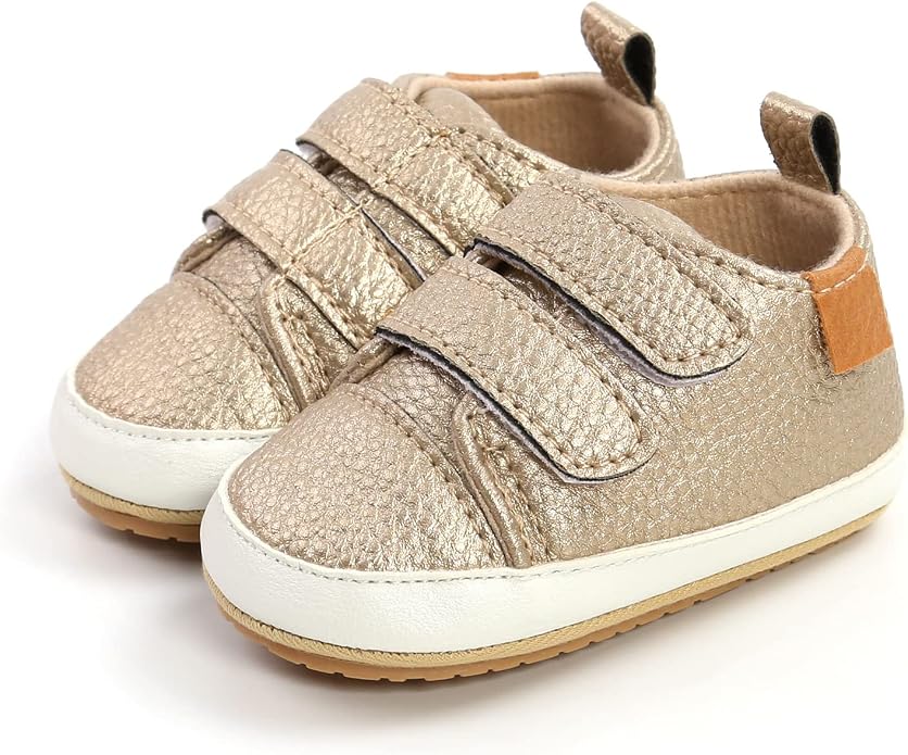 Clowora Baby Boys Girls Shoes Non-Slip Rubber Sole Sneakers Infant First - Image 2