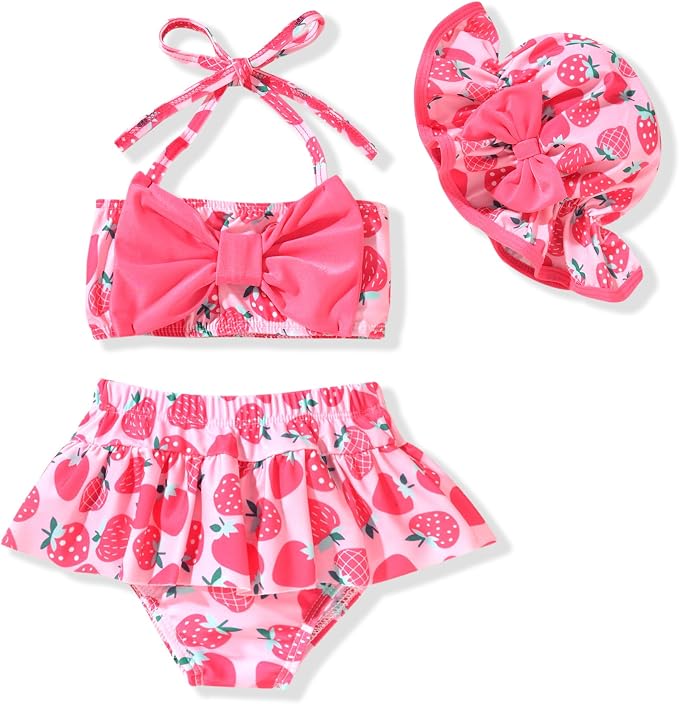 Aalizzwell Baby Girl 2-Piece Bikini Swimsuit by Aalizzwell