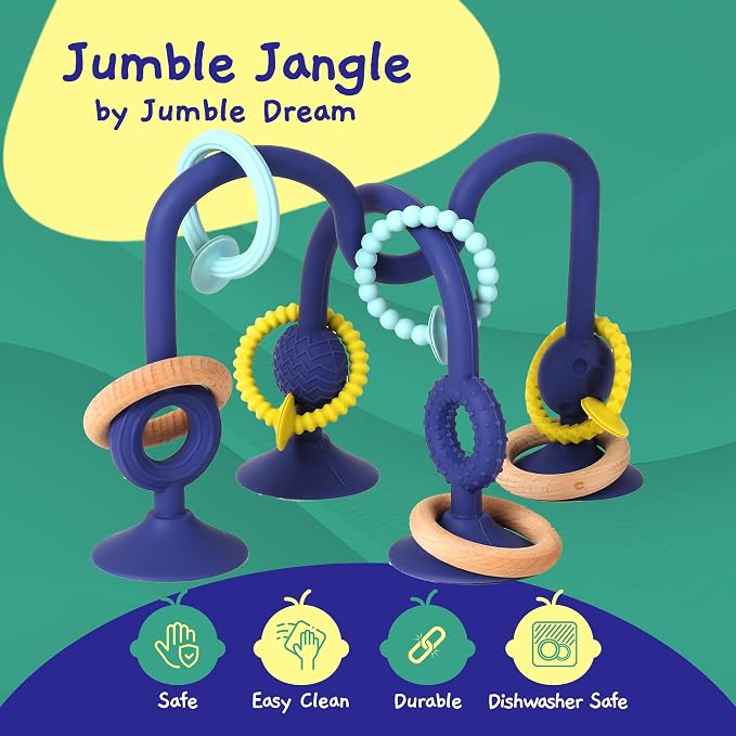 Jumble Jangle Baby Teething Toys – BPA-Free - Image 5