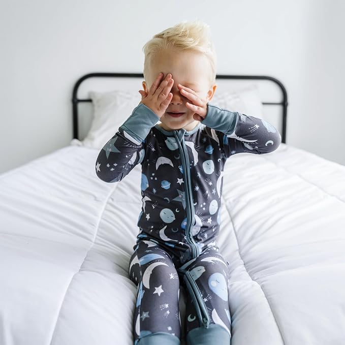 Little Sleepies Pajamas for Baby Boys & Girls, Viscose from Bamboo Baby Pajamas - Image 9