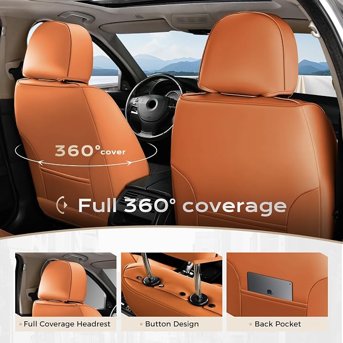 Coverado Seat Covers, Car Seat Covers Front Seats, Car Seat Cover, Car Seat - Image 4