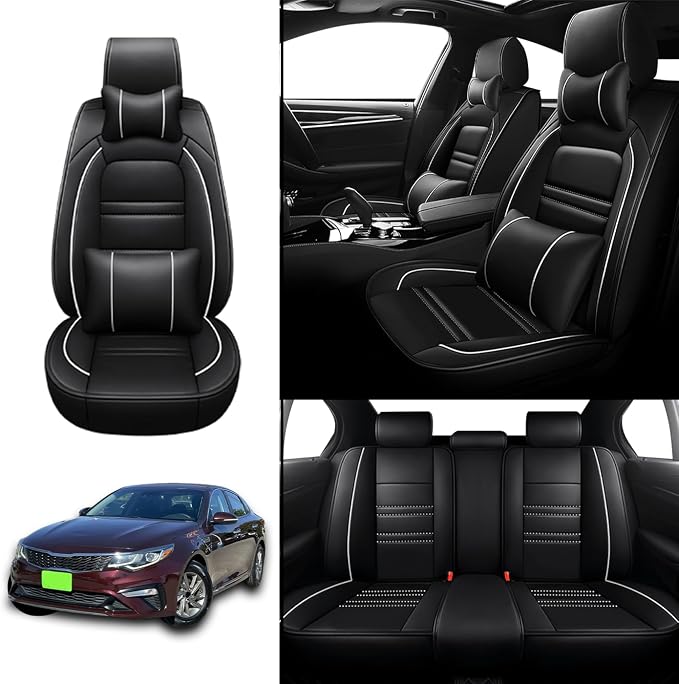 Car Seat Covers for kia Optima 2003-2020 | 5-Seats Seat Covers, Waterproof Seat - Image 2