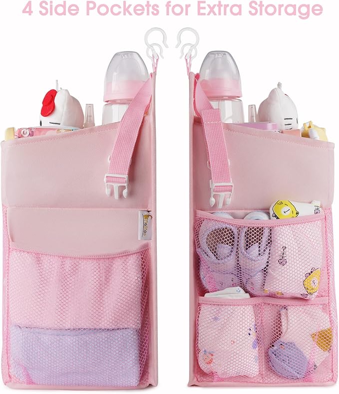 Maliton Hanging Diaper Caddy Nursery Caddy Organizer - Image 6