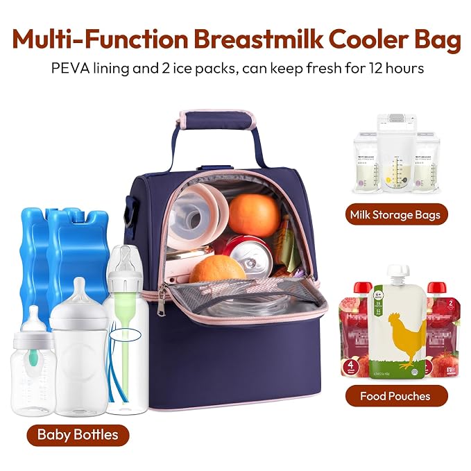 NCVI Breastmilk Cooler Bag - Image 2