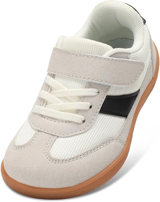 Toddler Wide Toe Box Shoes Zero Drop Minimalist Sneakers by Unknown