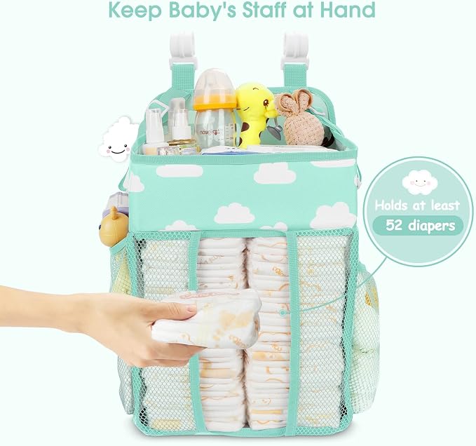Maliton Hanging Diaper Caddy Organizer - Image 8