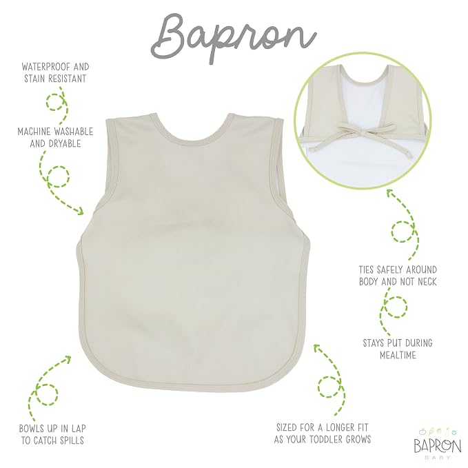 BapronBaby Minimalist Champagne Bapron - Image 2