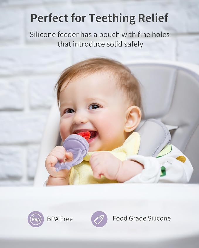 Silicone Baby Fruit Food Feeder - Image 2