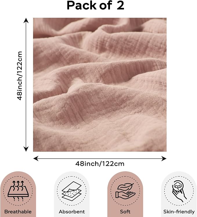 JELLYMONI Muslin Swaddle Blankets - Image 3